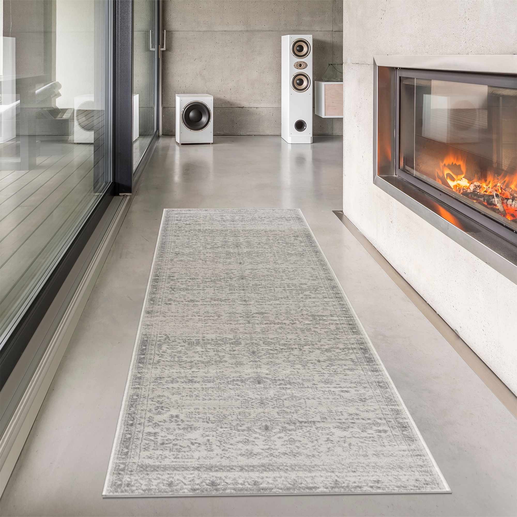 Tigried Ivory & Gray 2323 Area Rug - Decor Addict, LLC