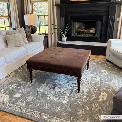Broomfield Hand Tufted Taupe 1196 Area Rug - Decor Addict, LLC