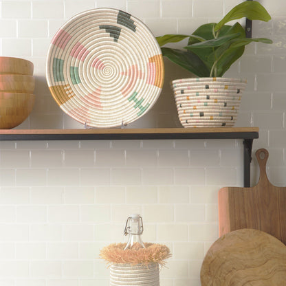 12" Large Anyon Round Basket - Decor Addict, LLC