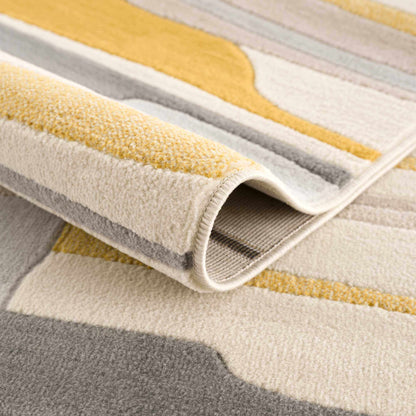 Southfields Mustard Area Rug - Decor Addict, LLC