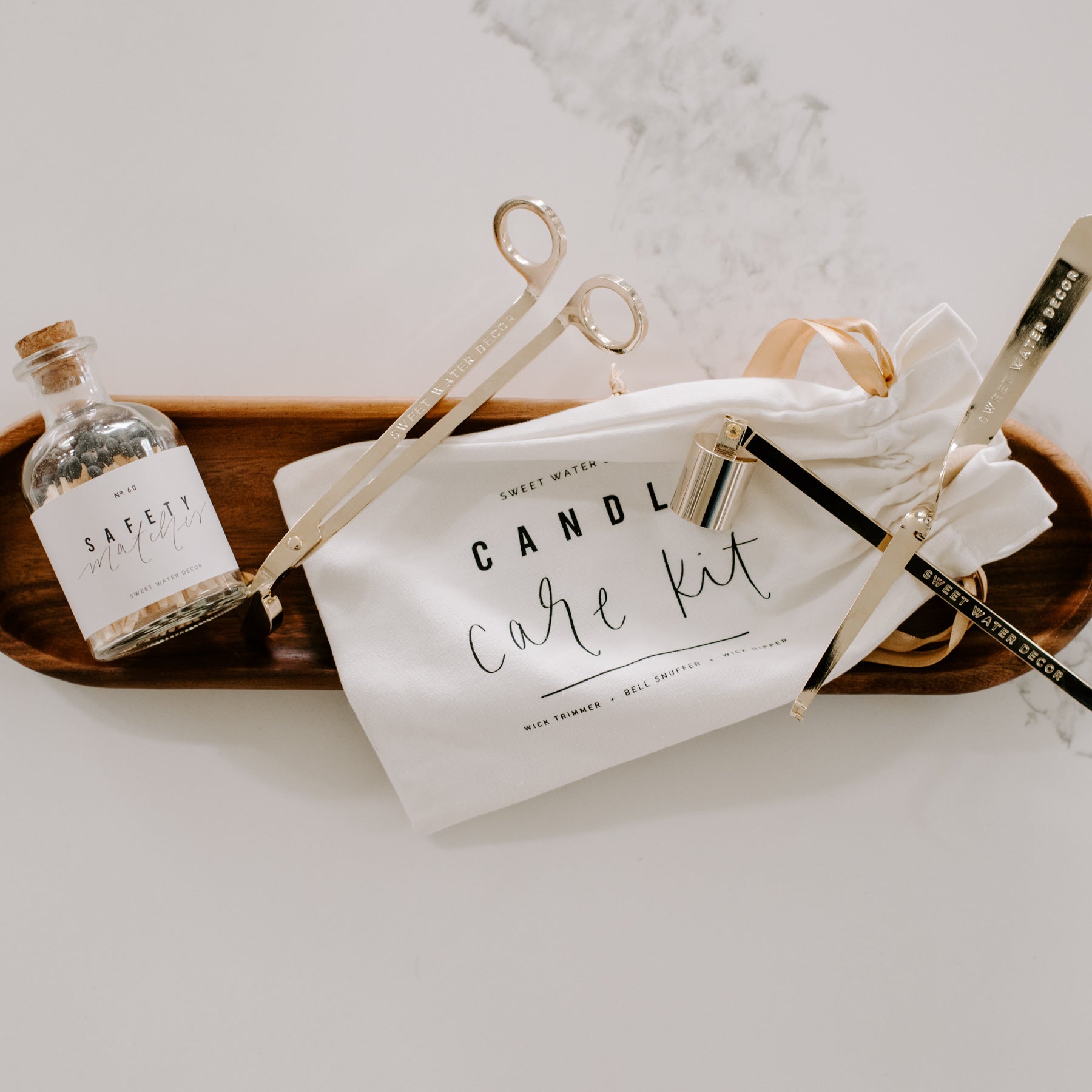 Gold Candle Care Kit - Decor Addict, LLC
