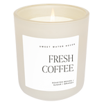 Fresh Coffee Soy Candle - Tan Matte Jar - 15 oz