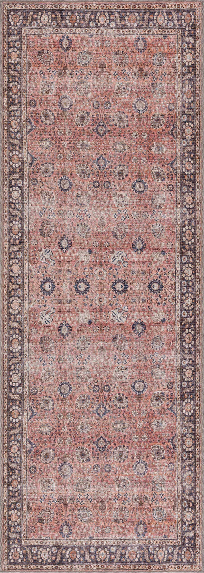 Ganyangan Red Washable Rug - Decor Addict, LLC