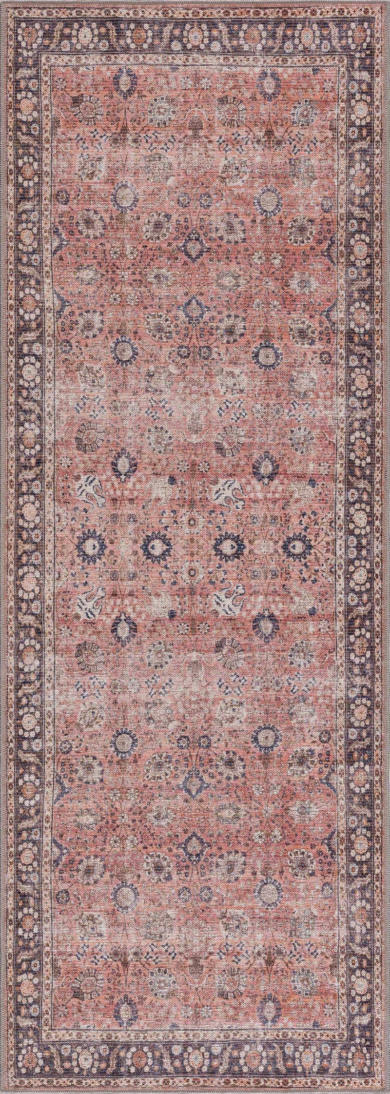 Ganyangan Red Washable Rug - Decor Addict, LLC