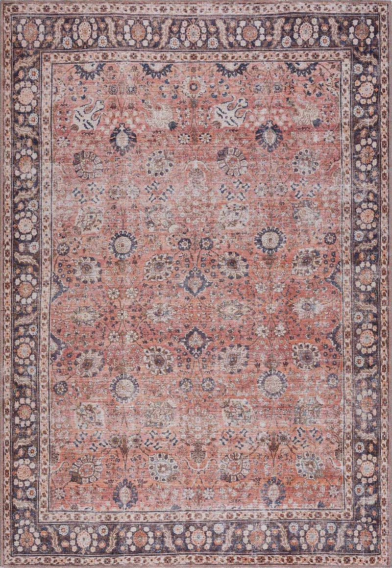 Ganyangan Red Washable Rug - Decor Addict, LLC