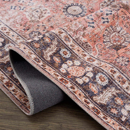 Ganyangan Red Washable Rug - Decor Addict, LLC