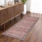 Ganyangan Red Washable Rug - Decor Addict, LLC