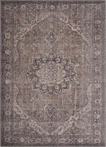 Dusty Sage Greenpoint Medallion Washable Area Rug - Decor Addict, LLC