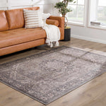 Dusty Sage Greenpoint Medallion Washable Area Rug - Decor Addict, LLC