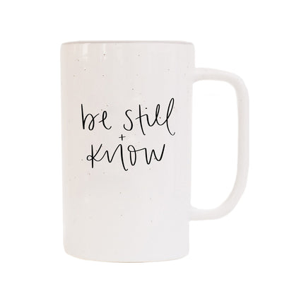 Be Still and Know 16oz. Tall Coffee Mug - Decor Addict, LLC