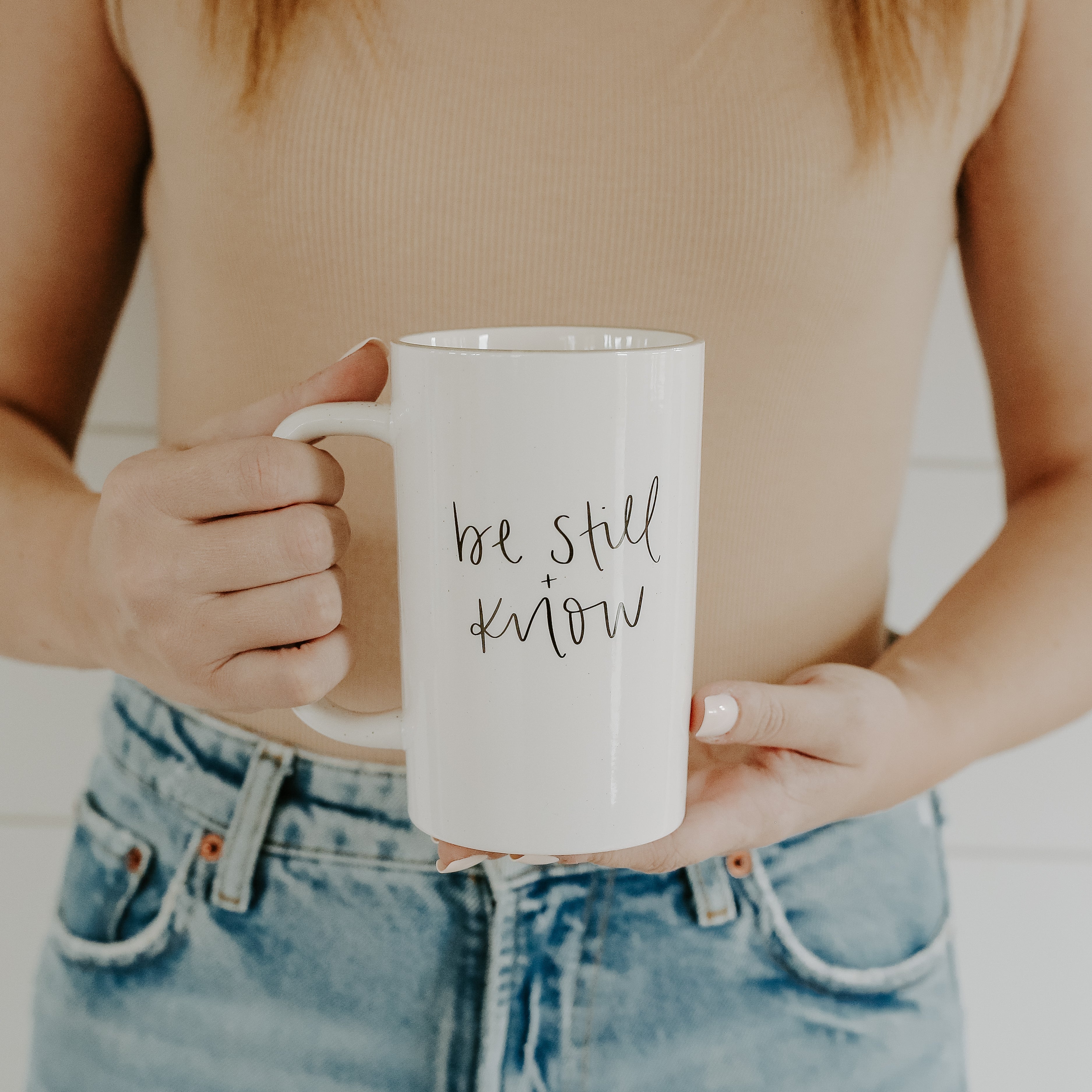 Be Still and Know 16oz. Tall Coffee Mug - Decor Addict, LLC