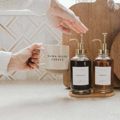 Mama Needs 14oz. Coffee Stoneware Coffee Mug - Decor Addict, LLC