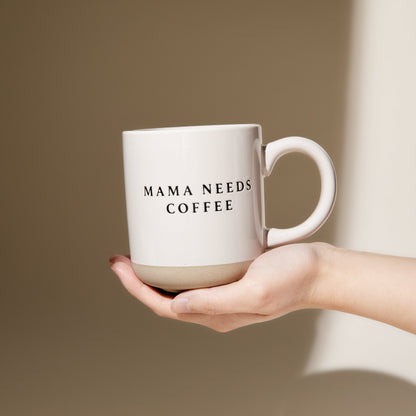 Mama Needs 14oz. Coffee Stoneware Coffee Mug - Decor Addict, LLC
