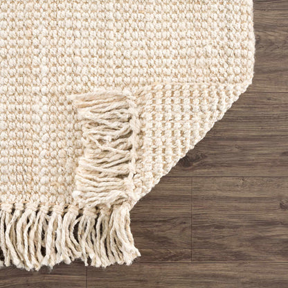 Senneterre Bleached Jute Rug - Decor Addict, LLC