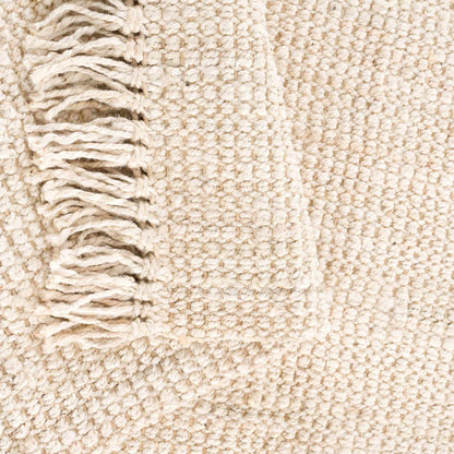 Senneterre Bleached Jute Rug - Decor Addict, LLC