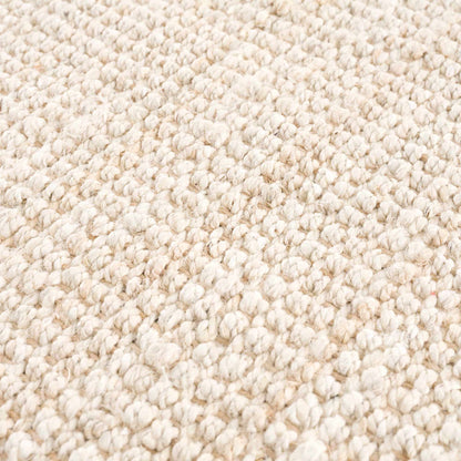 Senneterre Bleached Jute Rug - Decor Addict, LLC