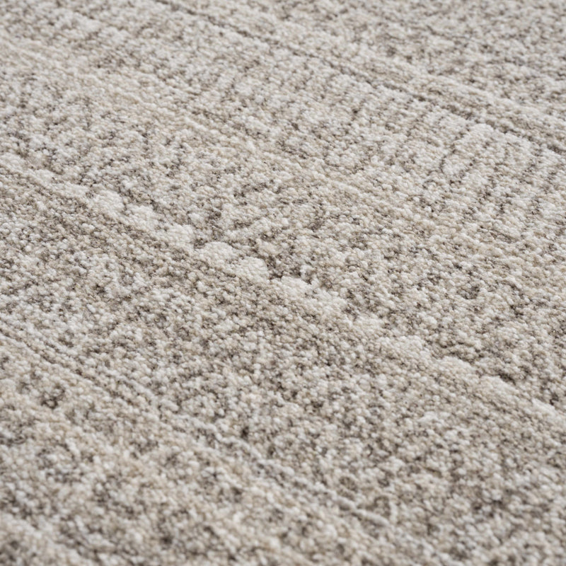 Nate Beige Tribal High Pile Carpet - Decor Addict, LLC