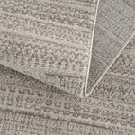 Nate Beige Tribal High Pile Carpet - Decor Addict, LLC