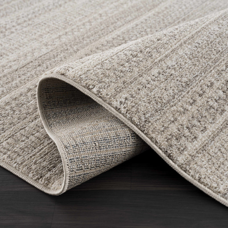 Nate Beige Tribal High Pile Carpet - Decor Addict, LLC