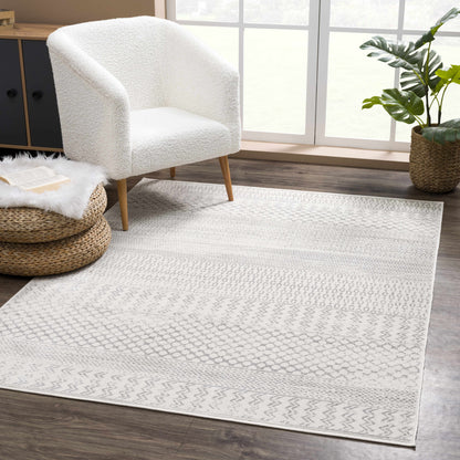 Tigri Aztec Ivory & Gray 2318 Area Rug - Decor Addict, LLC