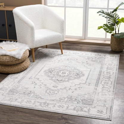 Tigried Ivory & Gray 2315 Area Rug - Decor Addict, LLC