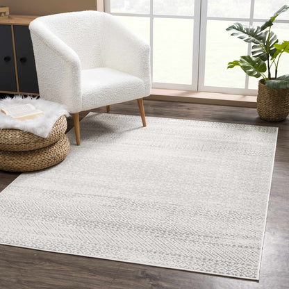 Tigri Aztec Ivory & Gray 2317 Area Rug - Decor Addict, LLC