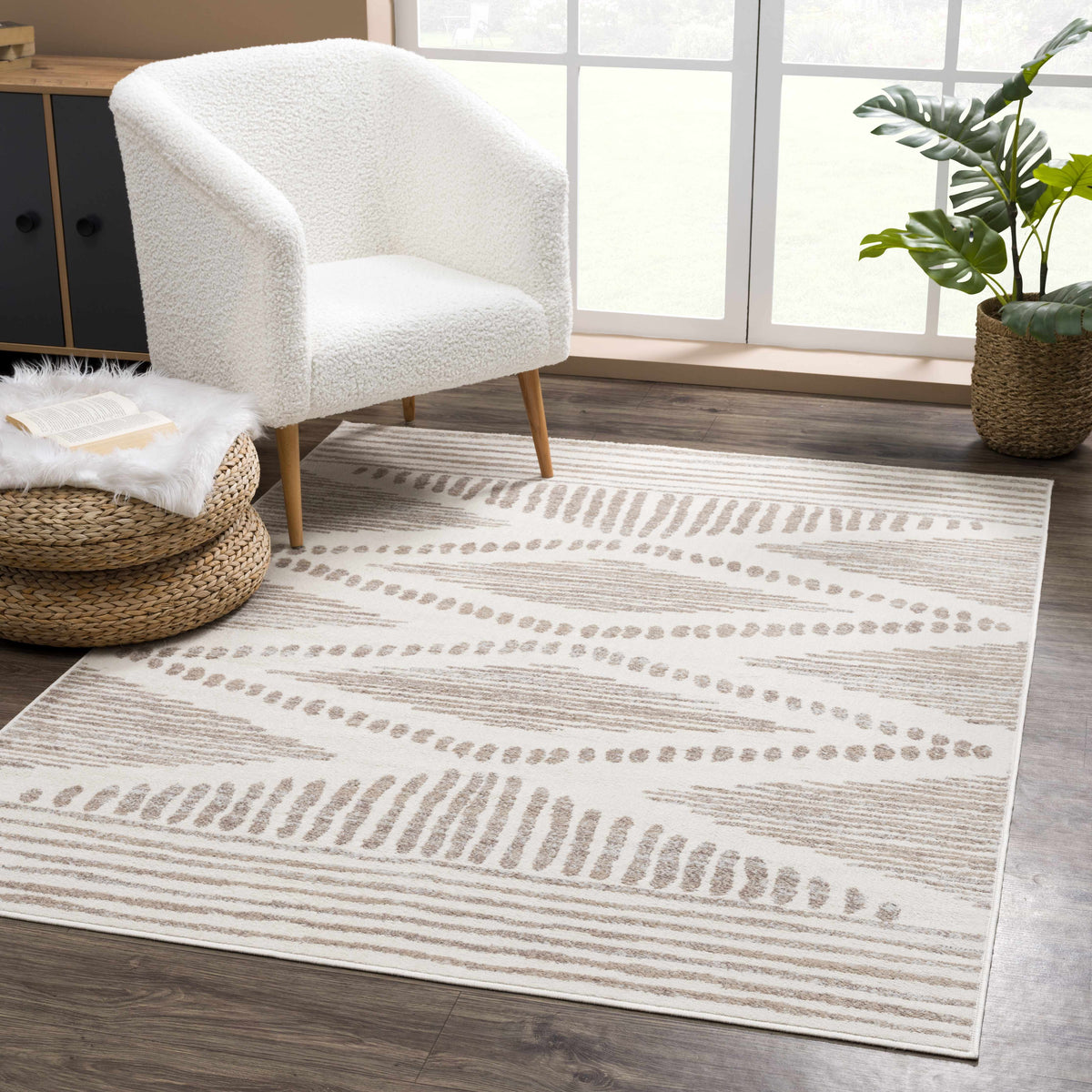 Tigrisis Beige 2328 Area Rug - Decor Addict, LLC