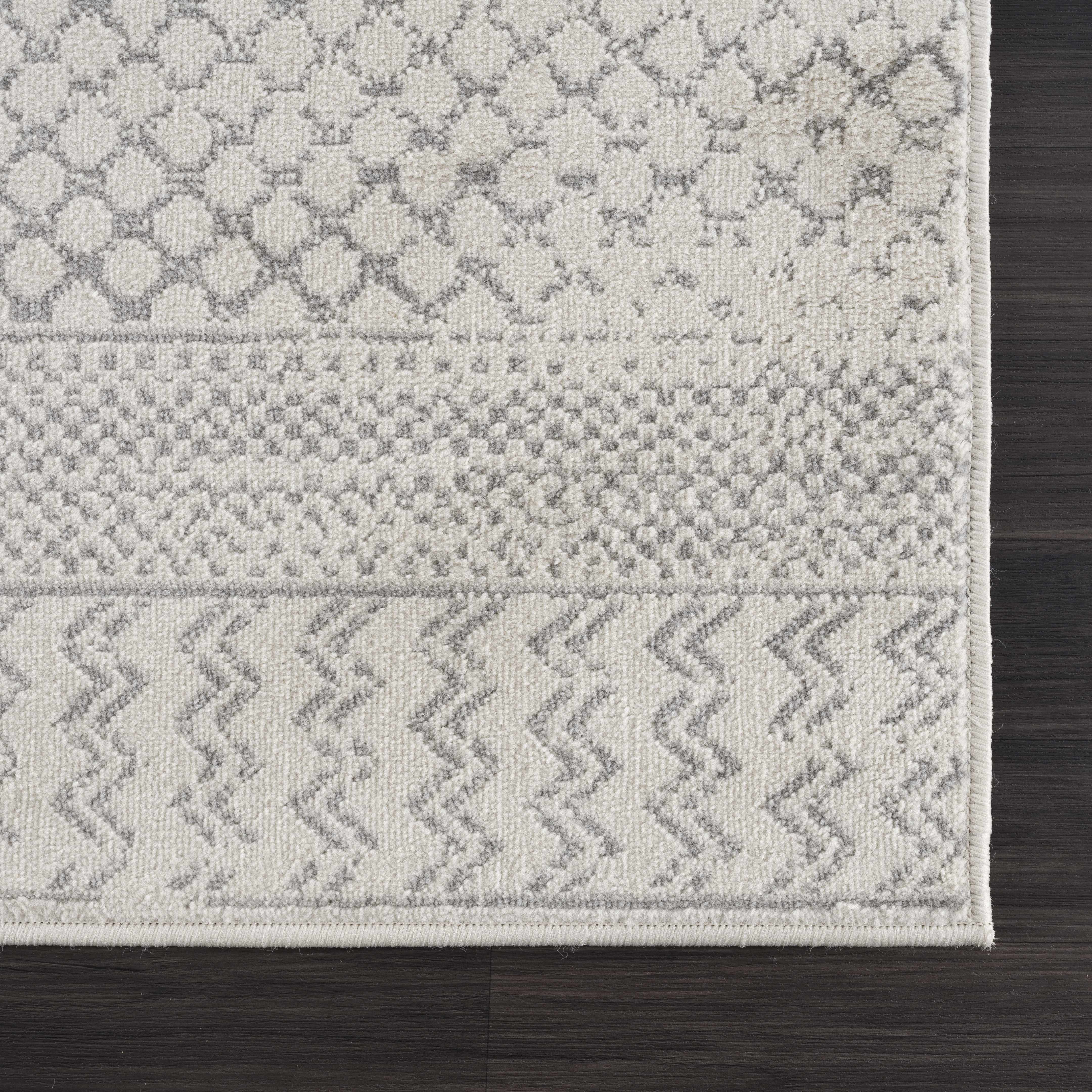 Tigri Aztec Ivory & Gray 2318 Area Rug - Decor Addict, LLC