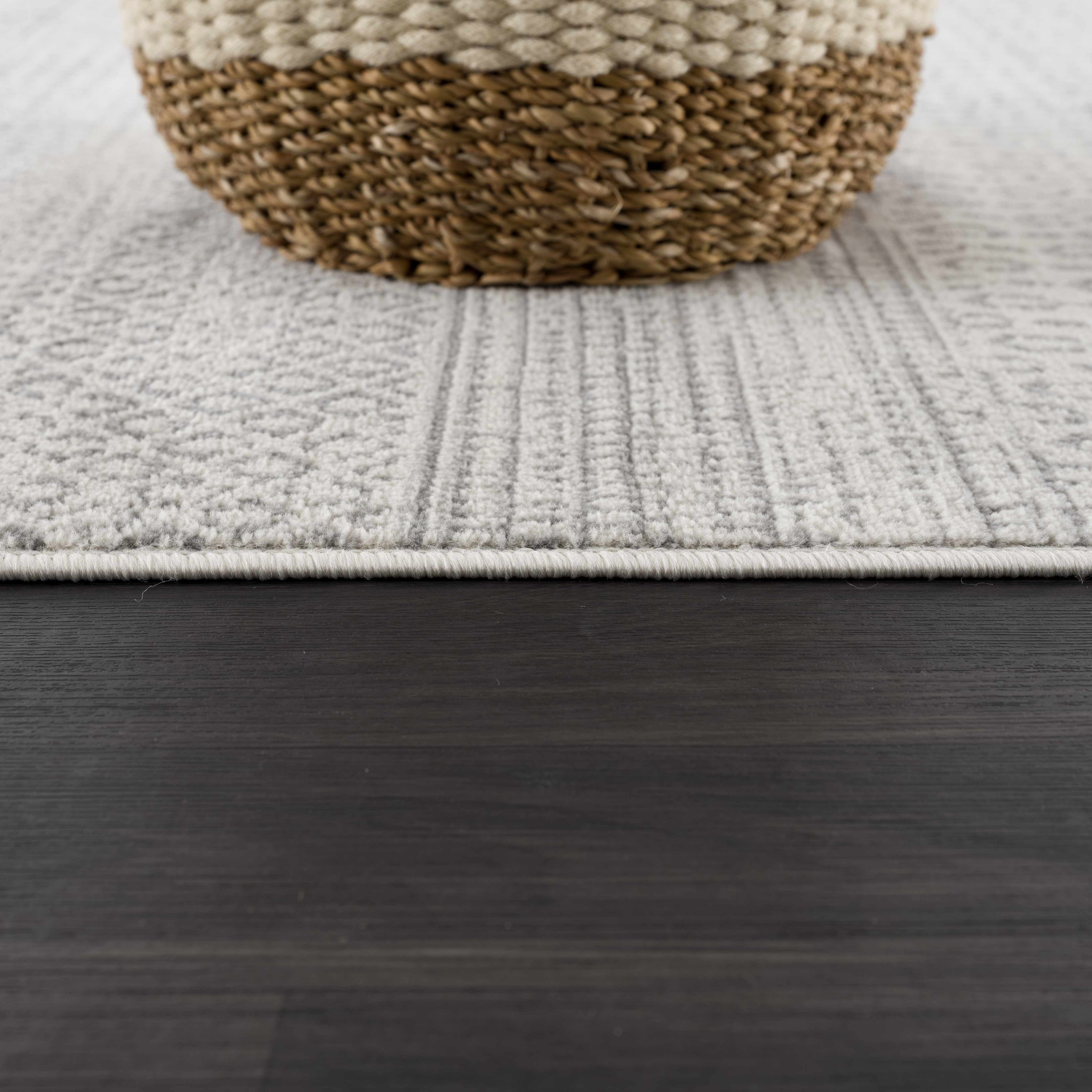 Tigri Aztec Ivory & Gray 2318 Area Rug - Decor Addict, LLC