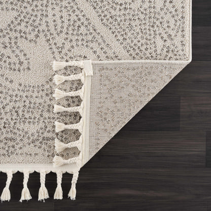 Birdwood Cream & Brown Area Rug - Decor Addict, LLC