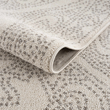 Birdwood Cream & Brown Area Rug - Decor Addict, LLC