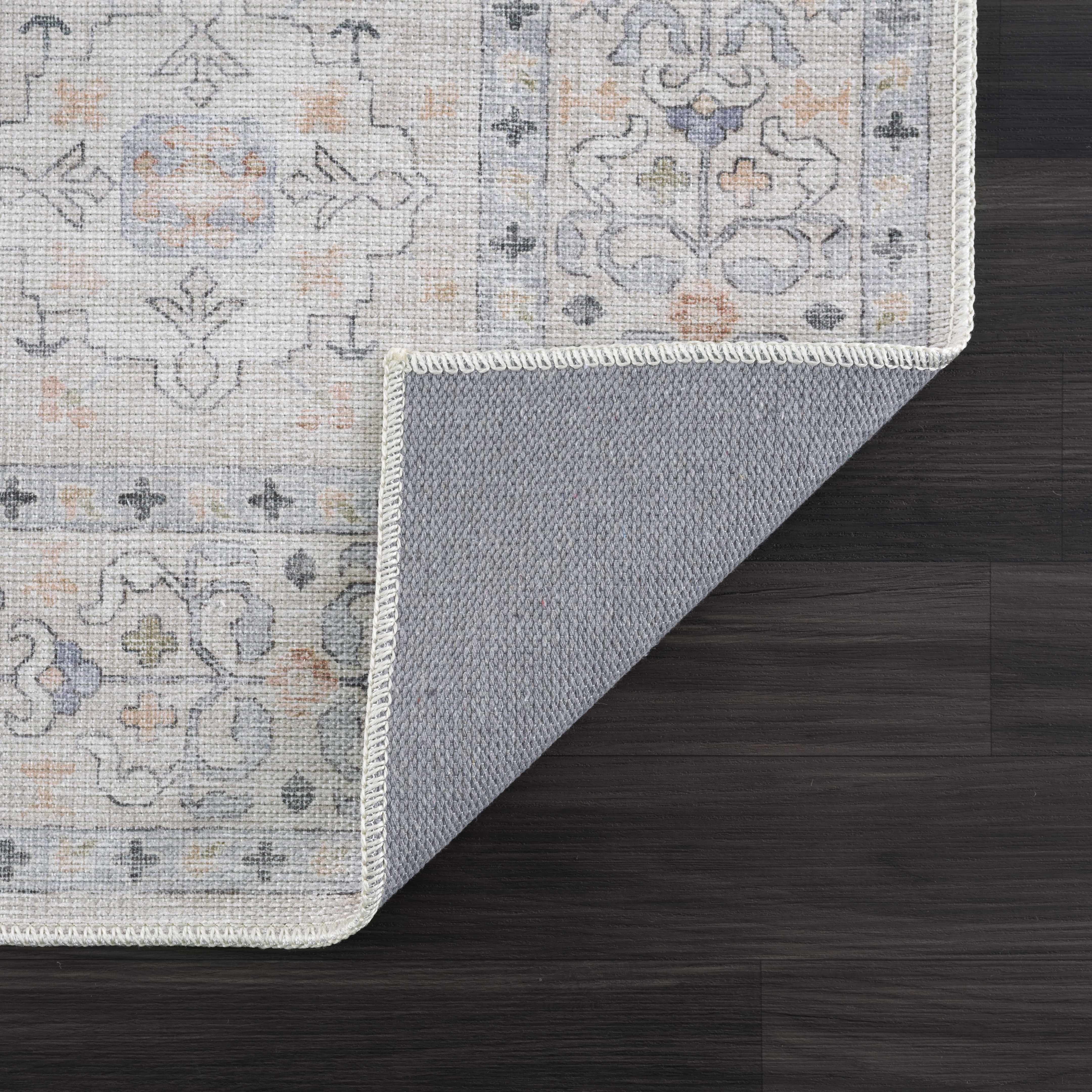Beige Beckett Vintage Washable Area Rug - Decor Addict, LLC