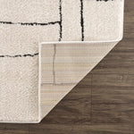 Keats Black & White Area Rug - Decor Addict, LLC