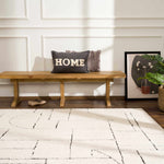 Keats Black & White Area Rug - Decor Addict, LLC