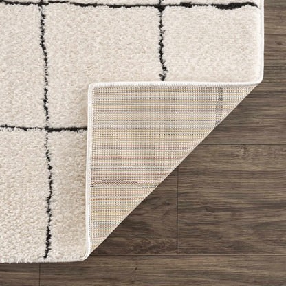 Keanu Black & White Gambit Rug - Decor Addict, LLC