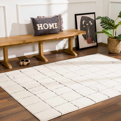 Keanu Black & White Gambit Rug - Decor Addict, LLC