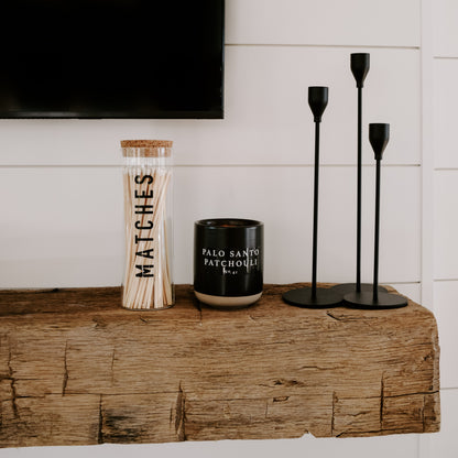 White Tip Hearth Matches - 80 Count, 7" - Decor Addict, LLC