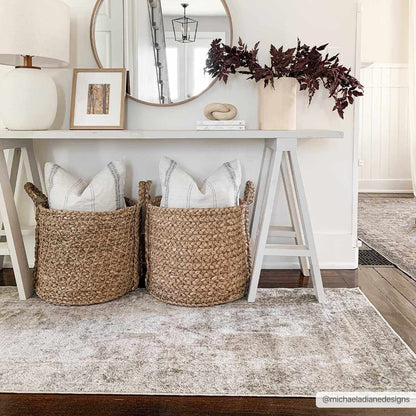 Gael Cream Washable Area Rug - Decor Addict, LLC