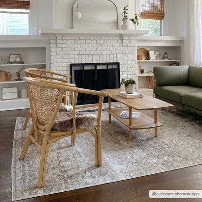 Gael Cream Washable Area Rug - Decor Addict, LLC