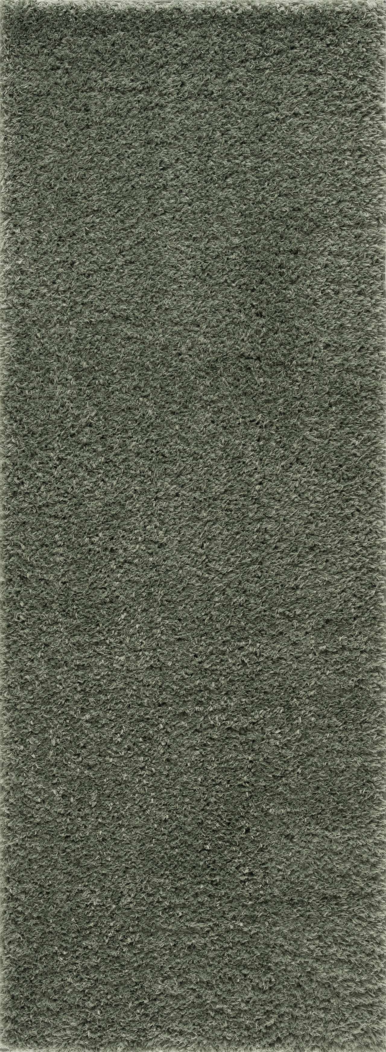 Faina Solid Green Shag Rug Washable - Decor Addict, LLC