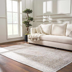 Cream Holi-2301 Washable Area Rug - Decor Addict, LLC