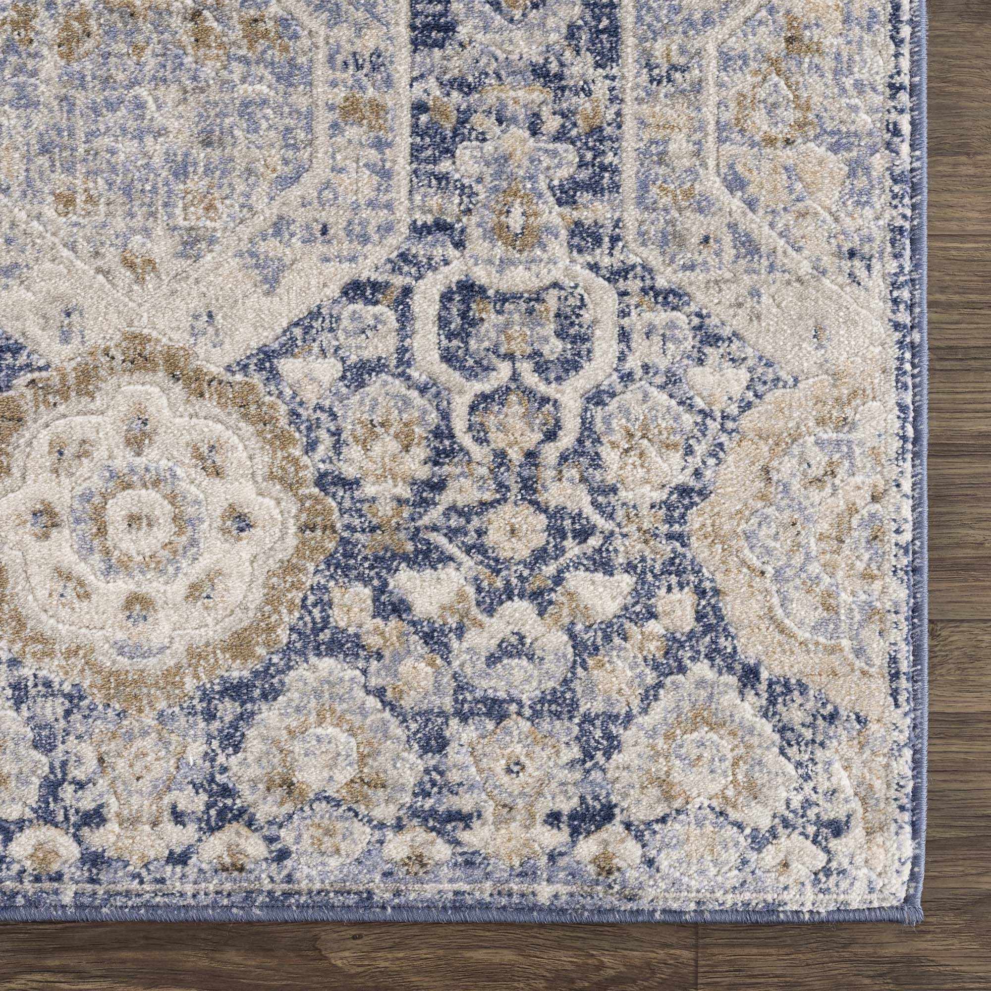 Parkerfield Blue Area Rug - Decor Addict, LLC
