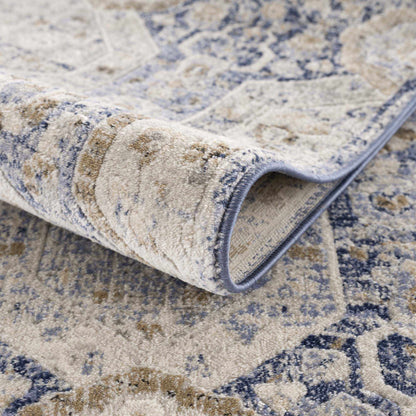 Parkerfield Blue Area Rug - Decor Addict, LLC