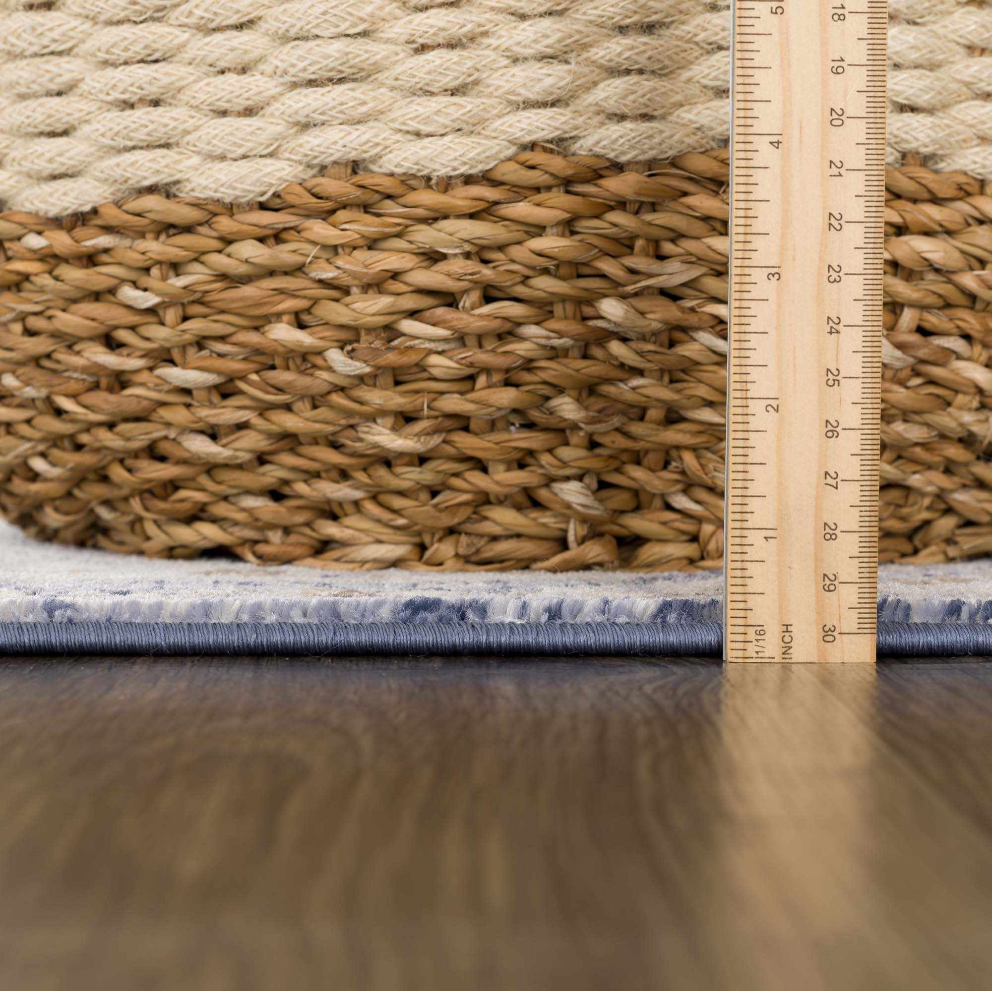 Parkerfield Blue Area Rug - Decor Addict, LLC