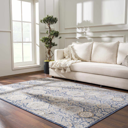 Parkerfield Blue Area Rug - Decor Addict, LLC