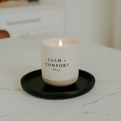 Black Round Wood Tray - Decor Addict, LLC