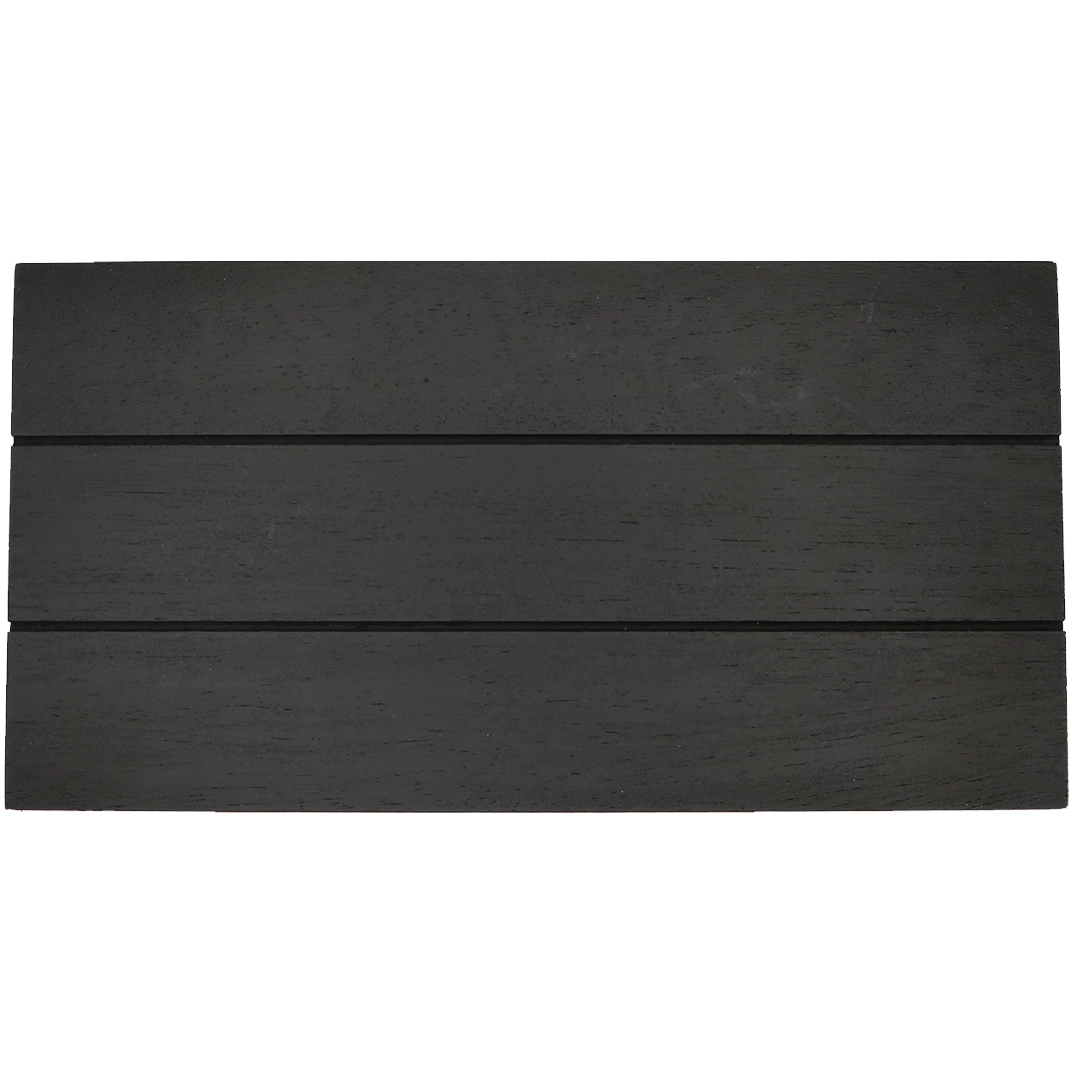 Black Rectangular Wood Tray - Decor Addict, LLC