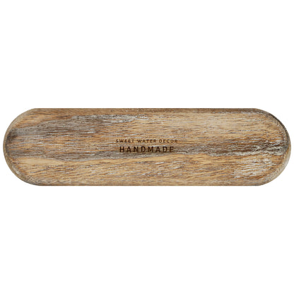 Large Rustic Wood Tray - Decor Addict, LLC