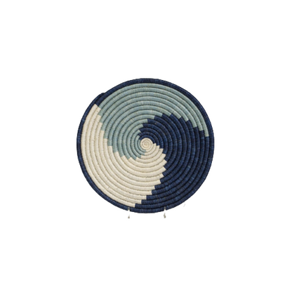 10" Silver Blue Unity Trivet - Decor Addict, LLC