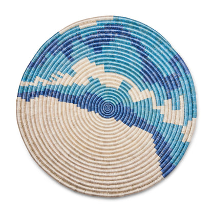 27" Disc - Ambient Blue-Greens - Decor Addict, LLC